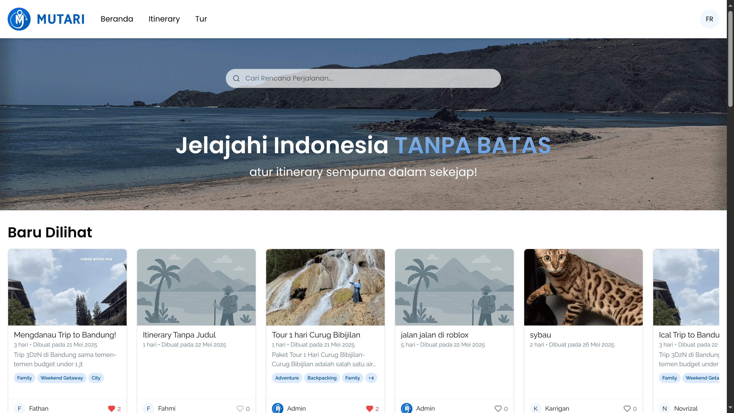 Mutari - Travel Planning Platform - Image 3