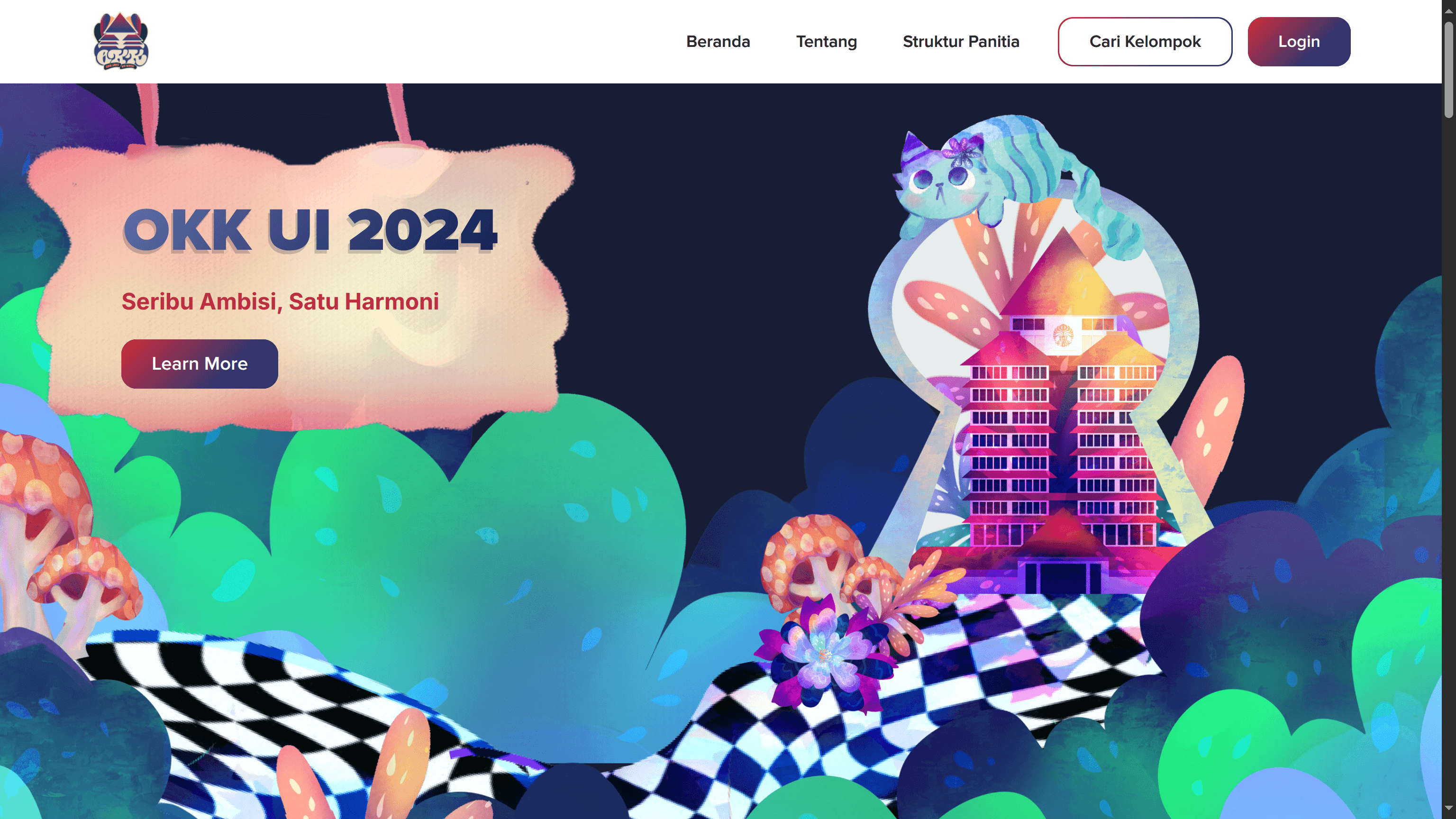 OKK UI 2024 - Campus Orientation Website - Image 1