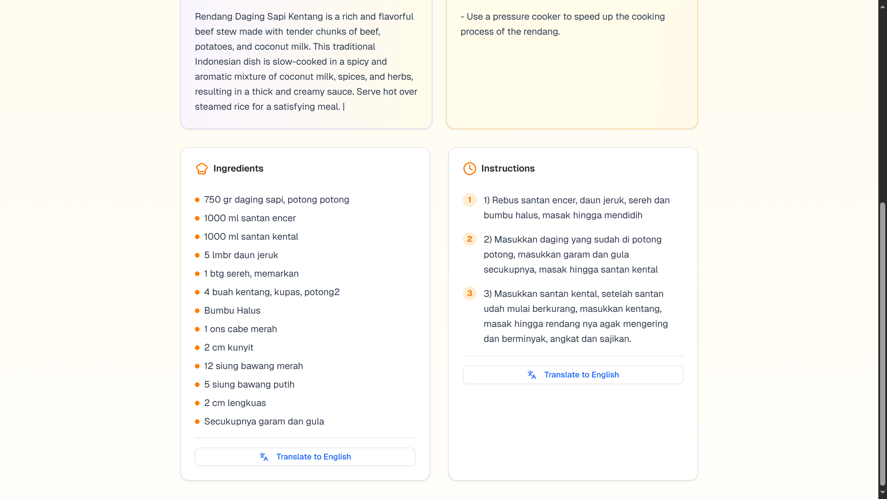 RasaNusa - Indonesian Recipe Search Engine - Image 4