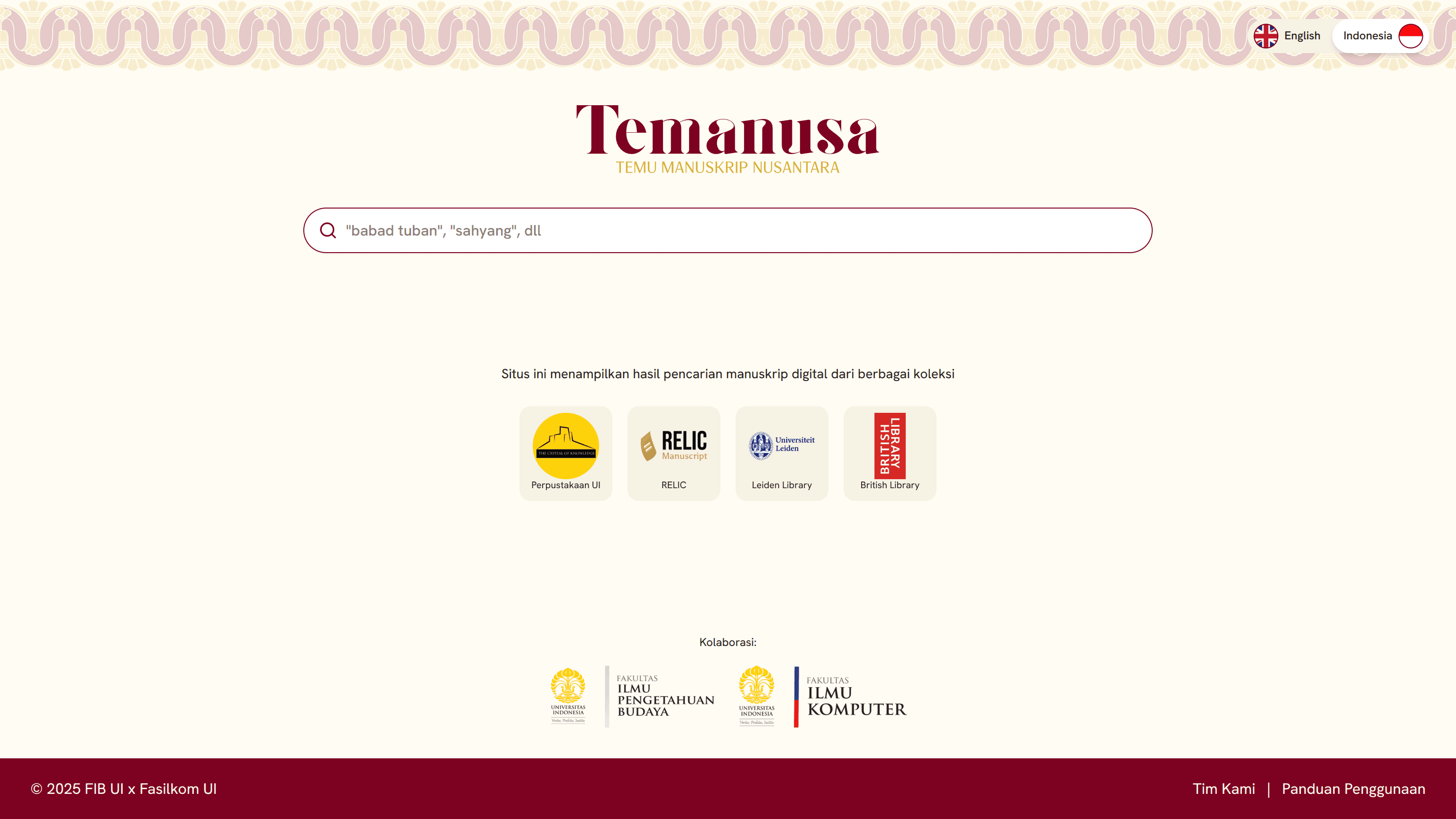 Temanusa - Temu Manuskrip Nusantara - Image 1